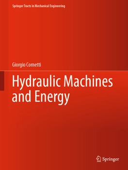 Hardcover Hydraulic Machines and Energy Book