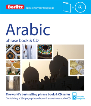 Paperback Berlitz Arabic Phrase Book & CD Book