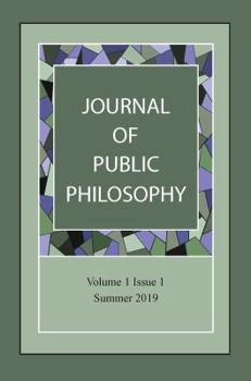 Paperback Journal of Public Philosophy Book