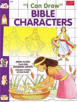 Paperback I Can Draw Bible Characters Book