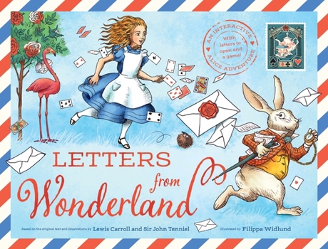 Hardcover Letters from Wonderland: An Interactive Alice Adventure Book