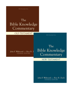 Hardcover Bible Knowledge Commentary (2 Volume Set) Book