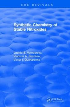 Paperback Synthetic Chemistry of Stable Nitroxides Book