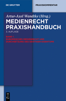 Hardcover Europäisches Medienrecht Und Durchsetzung Des Geistigen Eigentums [German] Book