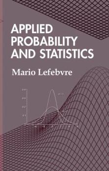 Hardcover Applied Probability and Statistics Book