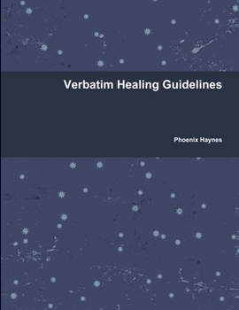 Paperback Verbatim Healing Guidelines Book