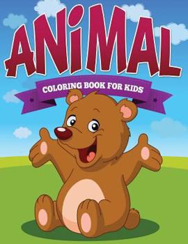 Paperback Animal Coloring Book Kids Book