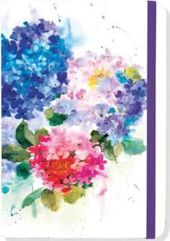 Hardcover SM Jrnl Hydrangeas Book