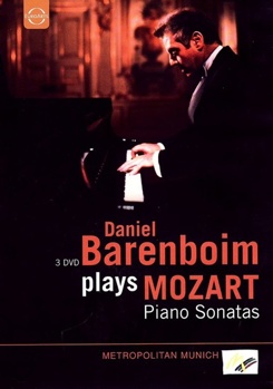 DVD Daniel Barenboim Plays Mozart Book