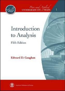 Hardcover Introduction to Analysis Book