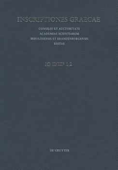 Hardcover Leges et decreta annorum 352/1–322/1 (Inscruptiones Graecae, 2-3) (Ancient Greek Edition) [Ancient_Greek] Book