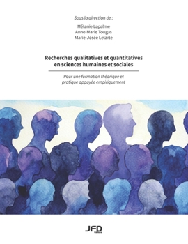Paperback Recherches qualitatives et quantitatives en sciences humaines et sociales [French] Book