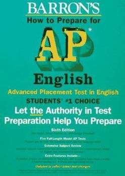 Paperback How to Prepare for the Advanced Placement Examination English: Literature and Composition, Language and Composition (Barron's AP English Language & Composition) Book