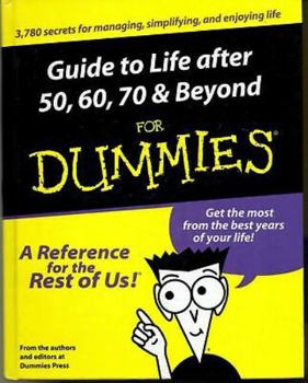 Hardcover Guide to Life After 50, 60, 70 and Beyond for Dummies Book