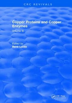 Hardcover Copper Proteins and Copper Enzymes: Volume III Book