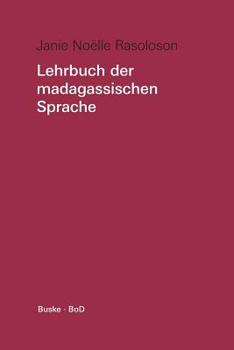 Paperback Lehrbuch der madagassischen Sprache: Mit Übungen und Lösungen [German] Book