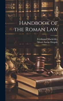 Hardcover Handbook of the Roman Law Book