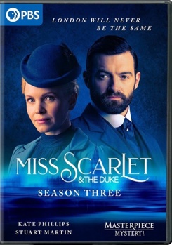 DVD Masterpiece Mystery: Miss Scarlet And The Duke Season 3 Book
