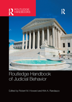 Paperback Routledge Handbook of Judicial Behavior Book