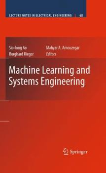 Hardcover Machine Learning and Systems Engineering Book