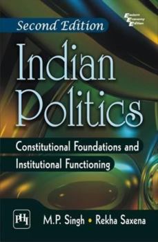 Paperback Indian Politics: Constitutional Foundation Book
