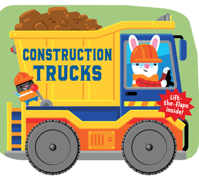 Paperback Spin & Lift: Construction Trucks Book