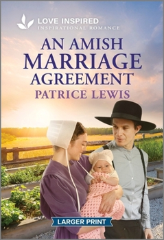 Mass Market Paperback An Amish Marriage Agreement: An Uplifting Inspirational Romance [Large Print] Book