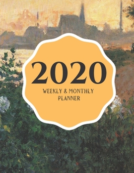 2020 Weekly & Monthly Planner: Planner And Journal Organizer 2020 | Planner Calendar 2020