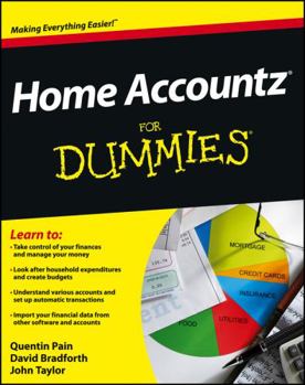 Paperback Home Accountz for Dummies Book