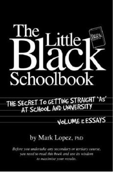 Paperback The Little Black School Book, Volume 1: Essays Book
