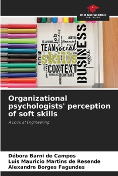 Paperback Organizational psychologists' perception of soft skills Book