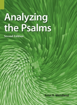 Hardcover Analyzing the Psalms, 2nd Edition Book