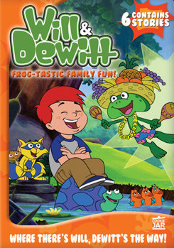 DVD Will & Dewitt: Frog-Tastic Family Fun Book