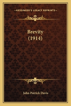 Paperback Brevity (1914) Book