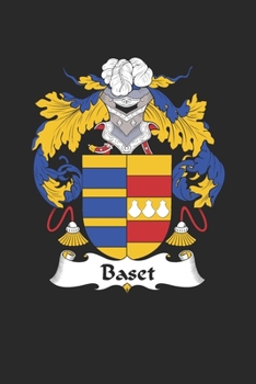 Paperback Baset: Baset Coat of Arms and Family Crest Notebook Journal (6 x 9 - 100 pages) Book