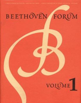 Hardcover Beethoven Forum, Volume 1 Book