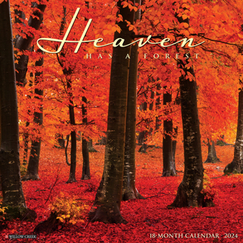 Calendar Heaven Has a Forest 2024 12 X 12 Wall Calendar Book