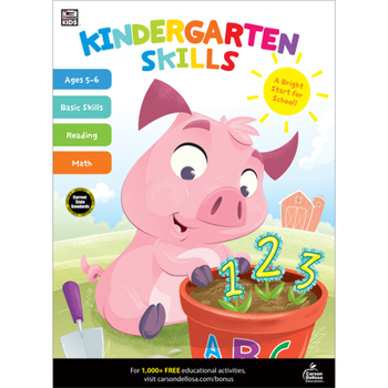 Paperback Kindergarten Skills Book