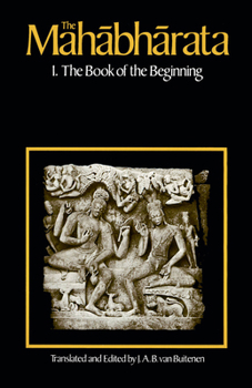 Paperback The Mahabharata, Volume 1: Book 1: The Book of the Beginning [Sanskrit] Book