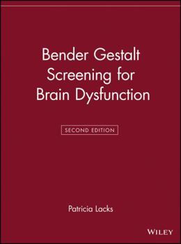 Paperback Bender Gestalt Screening for Brain Dysfunction Book