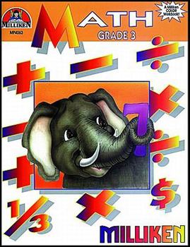 Paperback Math Workbook - Grade 3 Book