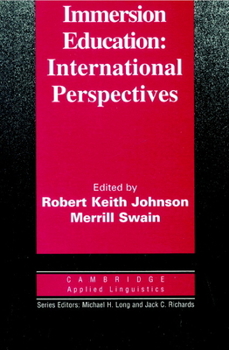 Immersion Education: International Perspectives