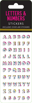 Paperback Letters & Numbers Sticker Set (over 400 stickers!) (Sticker Sheets) Book
