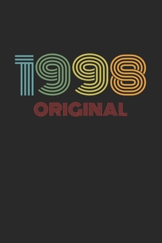 Retro 1998 Original - Tagesplaner 52 Wochen: Vintage Terminplaner - A5 (6"x9"), 120 Seiten - Geburtstag 90er 90's Geschenk Jahresplaner Kalender (German Edition)