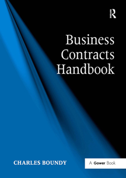 Paperback Business Contracts Handbook Book