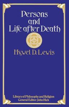 Paperback Persons and Life After Death Book