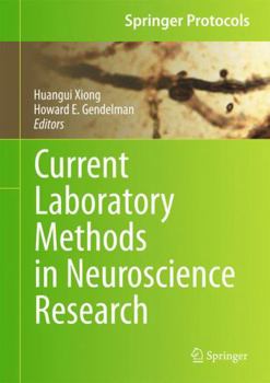 Hardcover Current Laboratory Methods in Neuroscience Research Book
