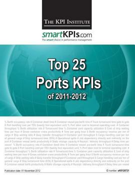 Paperback Top 25 Ports KPIs of 2011-2012 Book