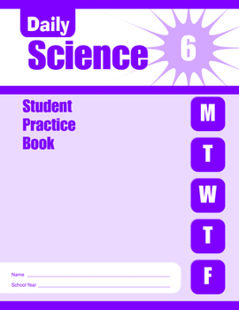 Paperback Daily Science, Grade 6 Individual Student Practice Book