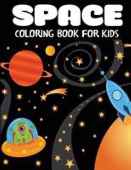 Paperback Space Coloring Book for Kids Book
